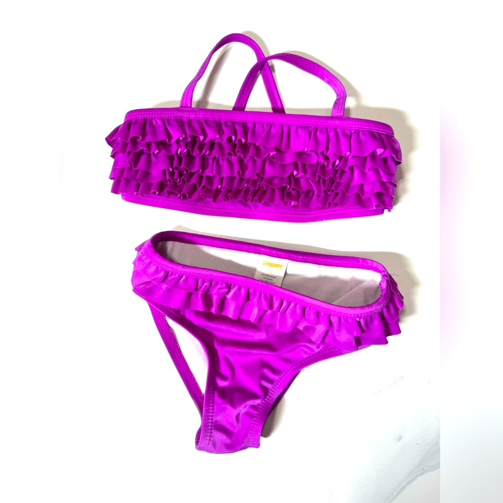 Super cute fuschia swimsuit!!! Little girls size 5